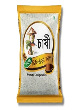 চাষী সুগন্ধী চিনিগুঁড়া (পোলাও) চাল ১ কেজি (Chashi Aromatic Chinigura Rice 1 Kg)