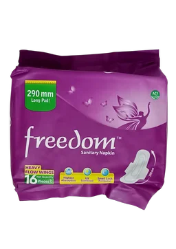 স্যানিটারি ন্যাপকিন : ১৬ পিস : ফ্রিডম এসিআই (Sanitary Napkin : Freedom ACI)