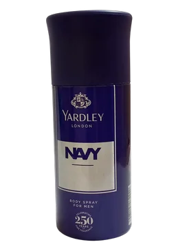 ইয়ার্ডলি লন্ডন নেবি : বডি স্প্রে : ১৫০মি.লি. (Yardley London Navy : Body Spray)