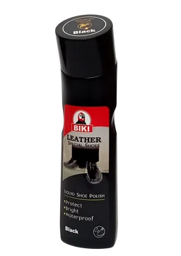 কালো তরল জুতা পলিশ : ৭৫মি.লি. : বিকি, চায়না (Black Liquid Shoe Polish : Biki, China)