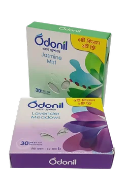 ওডোনিল এয়ার ফ্রেশনার : জেসমিন + ল্যাভেন্ডার (Odonil Air Freshener : Jasmine + Lavender)