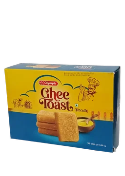 অলিম্পিক ঘি টো্স্ট বিস্কুট : ১৮৫ গ্রাম (Olympic Ghee Toast Biscuit : 185gm)