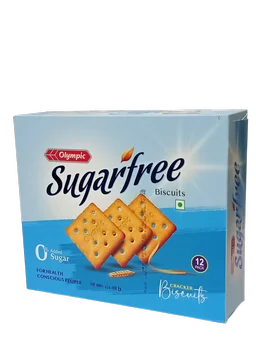 অলিম্পিক সুগারফ্রি বিস্কুট : ১২ পিস প্যাক (Olympic Sugarfree biscuit : 12pcs Pack)