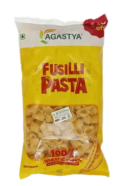 অগস্ত্য ফুসিলি পাস্তা : ৫০০ গ্রাম : ইন্ডিয়া (Agastya Fusilli Pasta : 500gm : India)
