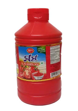 প্রান হট টমেটো সস :  ১ কেজি : প্লাস্টিক জার (Pran Hot Tomato Sauce : 1 kg : Plastic Jar)