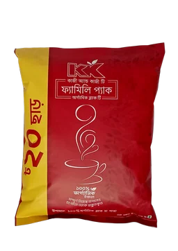 কাজী এন্ড কাজী অর্গ্যানিক ব্ল্যাক টি : ৪০০ গ্রাম : ফ্যামিলি প্যাক (Kazi & Kazi Organic Black Tea : 400gm : Family Pack